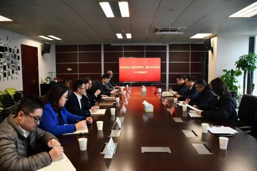 杭州市上城區(qū)委常委、副區(qū)長何亦星一行來浙江化工調(diào)研指導